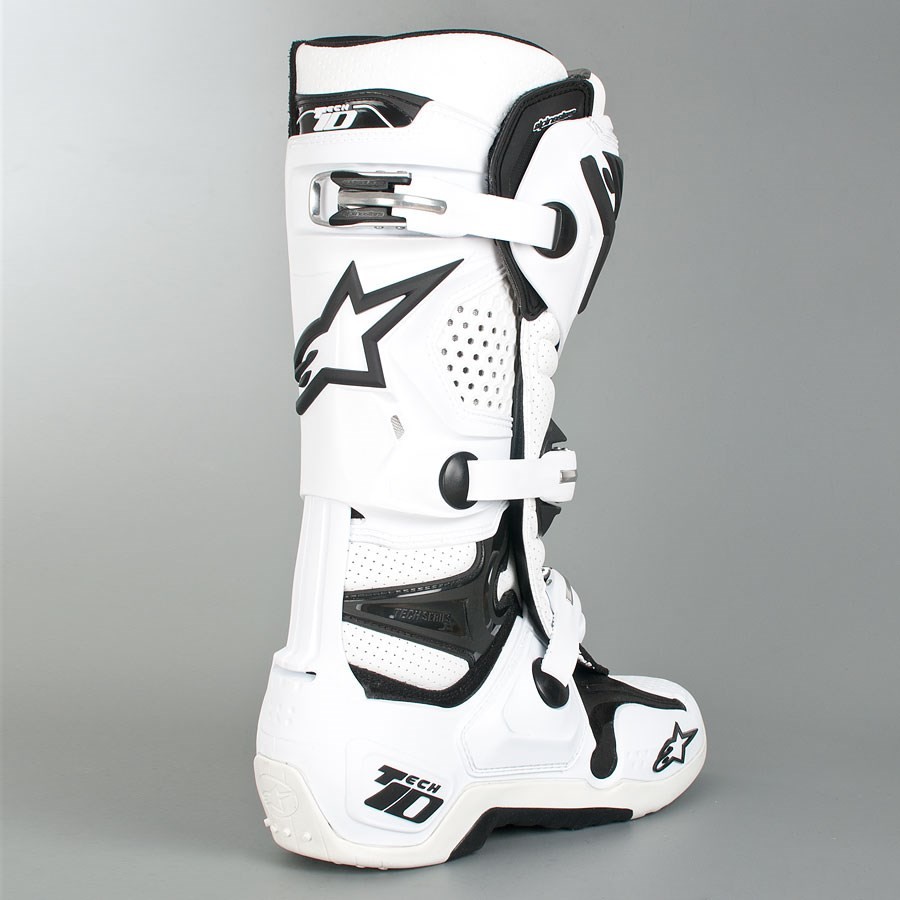 Bottes Cross Off Road ALPINESTARS TECH 10 WHITE (2)