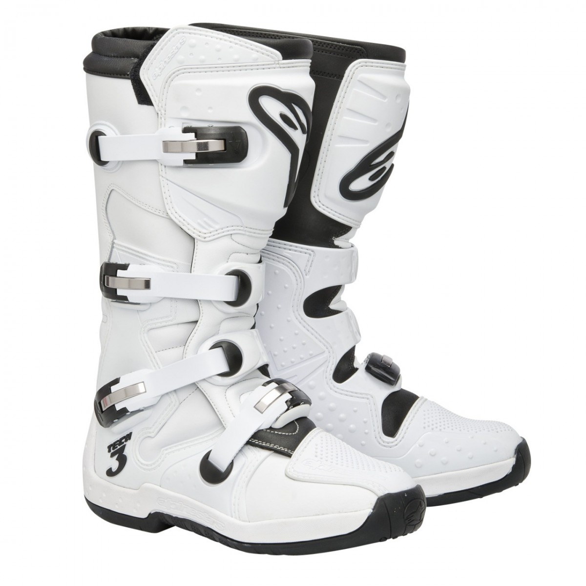 Bottes Cross Off Road ALPINESTARS TECH 3 WHITE