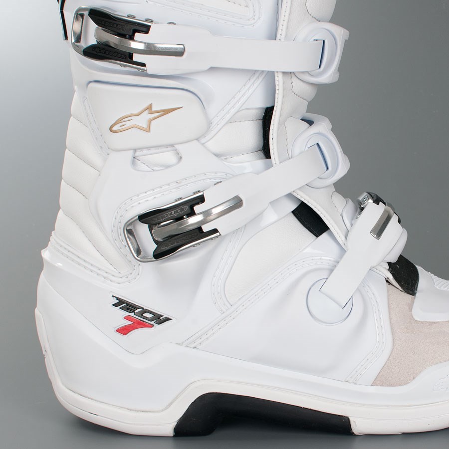 Bottes Cross Off Road ALPINESTARS TECH 7 WHITE (2)