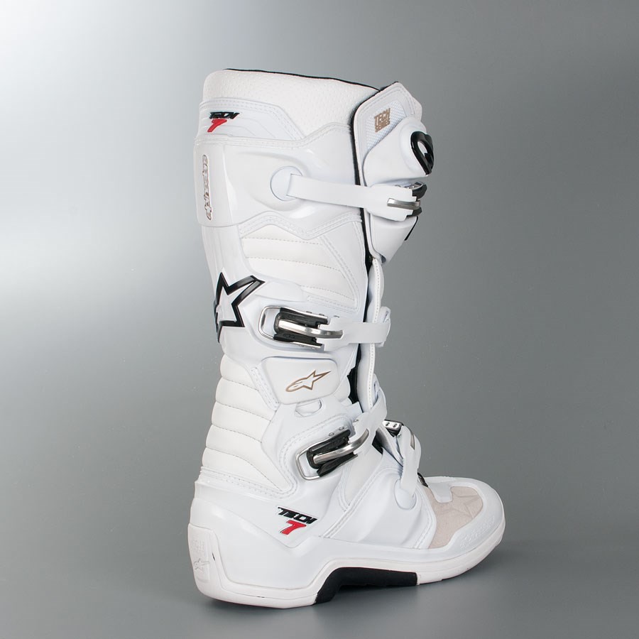 Bottes Cross Off Road ALPINESTARS TECH 7 WHITE (6)