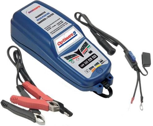 TECMATE OPTIMATE 5 CHARGEUR DE BATTERIE POUR PLOMB 4A de 15 a 192ah de capacit� Automatique de Batterie 12V TEST ET DESULFATE TM220-4A