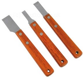 SET DE 3 COUTEAUX RACLEURS* TLSKNF03 SET DE 3 COUTEAUX RACLEURS* TLSKNF03