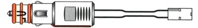 TECMATE OPTIMATE TM72 Cordon fiche DIN allumage cigare et BMW (idem sur triumph, Piaggo) TM-72 pour optimate