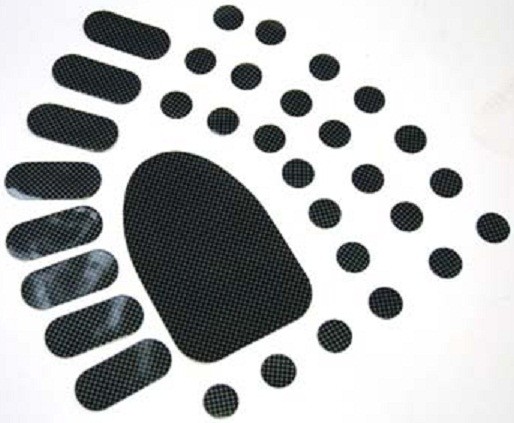 PROTECTION POUR R�SERVOIR UNIVERSEL TANK PAD EFFET CARBONE*