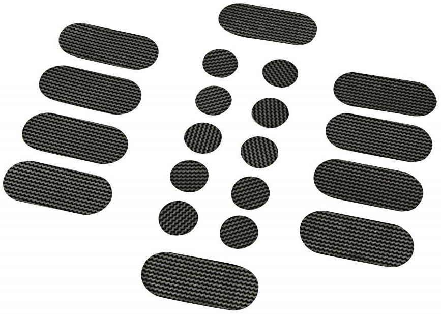 PACK DE PROTECTION POUR R�SERVOIR UNIVERSEL TANK PAD EFFET CARBONE*