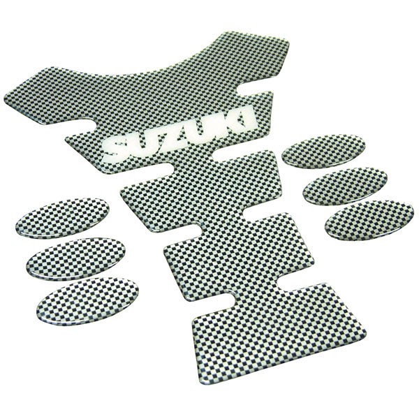 PROTECTION PROTEGE TANK PAD SUZUKI CARBONE LOOK TPSSP*