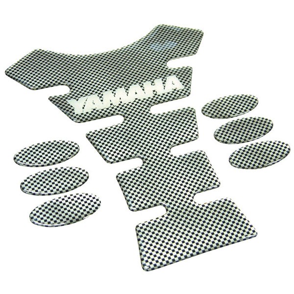 PROTECTION PROTEGE RESERVOIR TANK PAD YAMAHA CARBONE LOOK TPYSP*