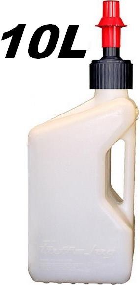 Tuff Jug Bidon Jerrican Racing a Clapet automatique Blanc 10 Litres