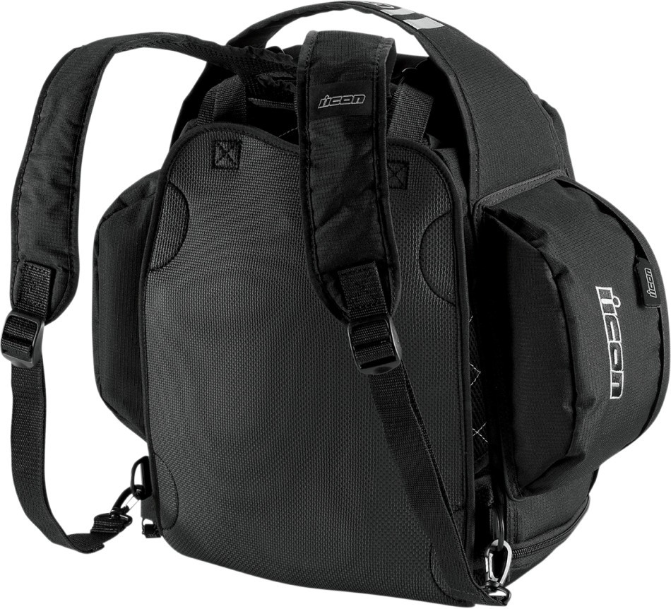 SAC A DOS HYBRIDE SACOCHE RESERVOIR ICON URBAN TANK BAG BLACK*- NE XISTE PLUS (2)