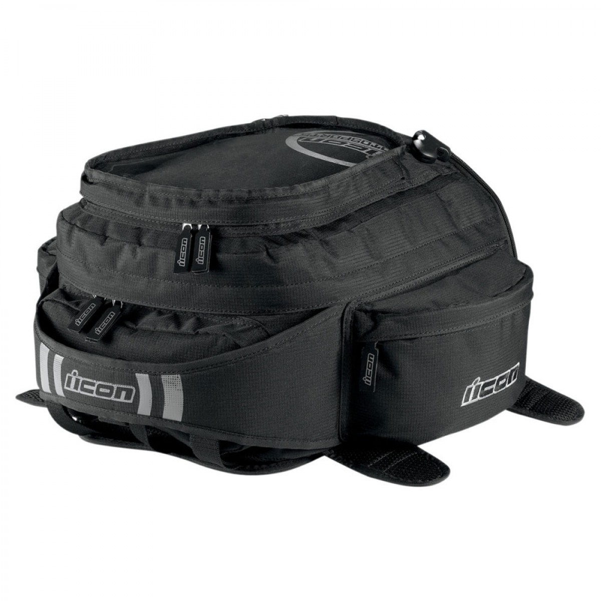 SAC A DOS HYBRIDE SACOCHE RESERVOIR ICON URBAN TANK BAG BLACK*- NE XISTE PLUS (3)