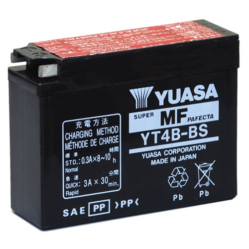 BATTERIE YUASA YT4B-BS