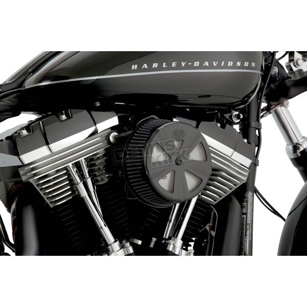 71019 VANCE & HINES INSERT A/C BLK V+H VO2