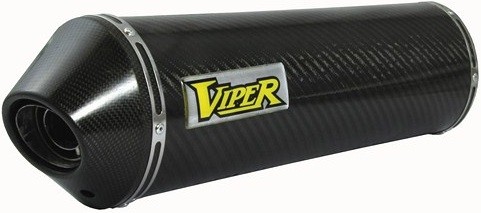 VIPER SILENCIEUX CARBONE / CARBONE OVALE CONIQUE YAMAHA FZS FAZER 600 1998-2004*