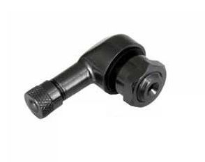 1 VALVE DE ROUE COUDEE ALUMINIUM GRISE POUR JANTE A PNEU TUBLESS 11,3MM* VLV005