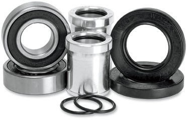 PIVOT WORKS KIT COMPLET ENTRETOISE ET ROULEMENTS DE ROUE RENFORCE ARRIERE 0222-0194 HONDA CR 500 R 1995-2001