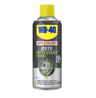 WD40 NETTOYANT CHAINE MOTO 400ml 050040