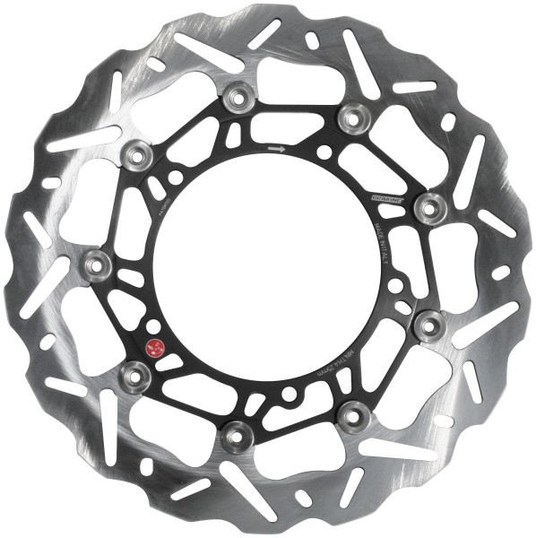 BRAKING DISQUE AVANT DROIT WAVE WK071R YAMAHA R1 1000 2004-2006