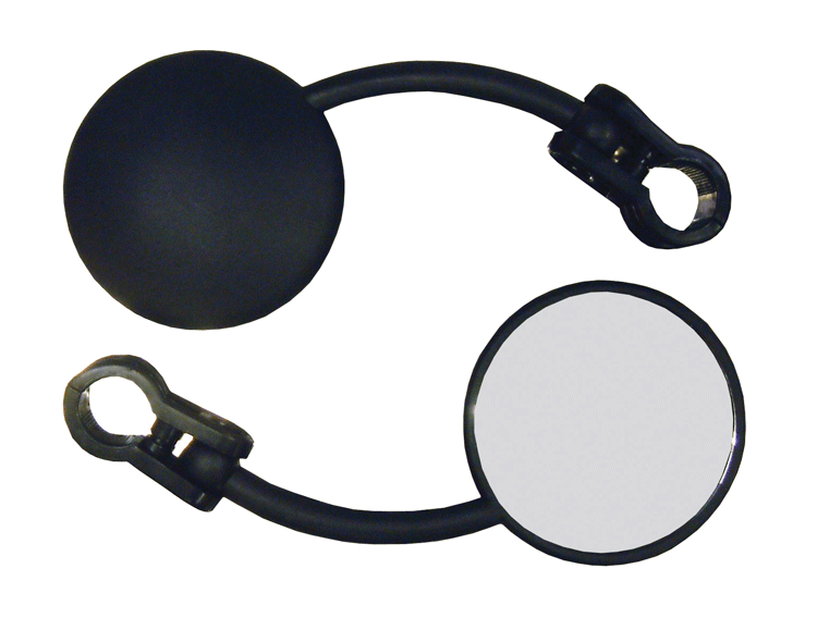 R�TROVISEUR UNIVERSEL ROND DROIT RABATTABLE Diam�tre 22 MRU001R