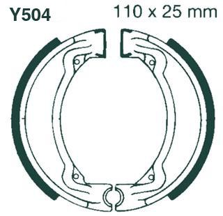 EBC Garniture Tambour Y504 AVANT YAMAHA 125 TY 1980-1990