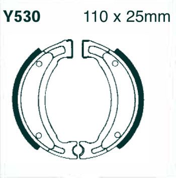 EBC Garniture Tambour Y530 ARRIERE YAMAHA XC 125 VITY 2008-2013