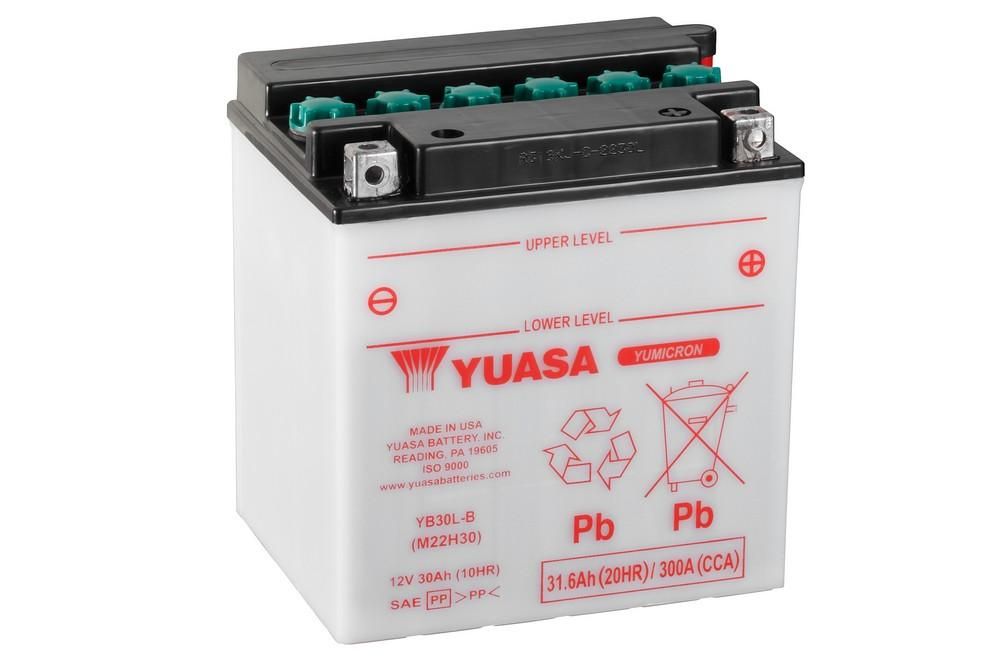 BATTERIE YUASA YB30L-B HARLEY DAVIDSON 1450 FLHX Electra Glide 2000-2006