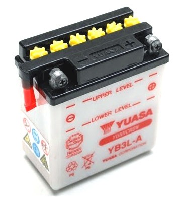 BATTERIE YUASA YB3L-A