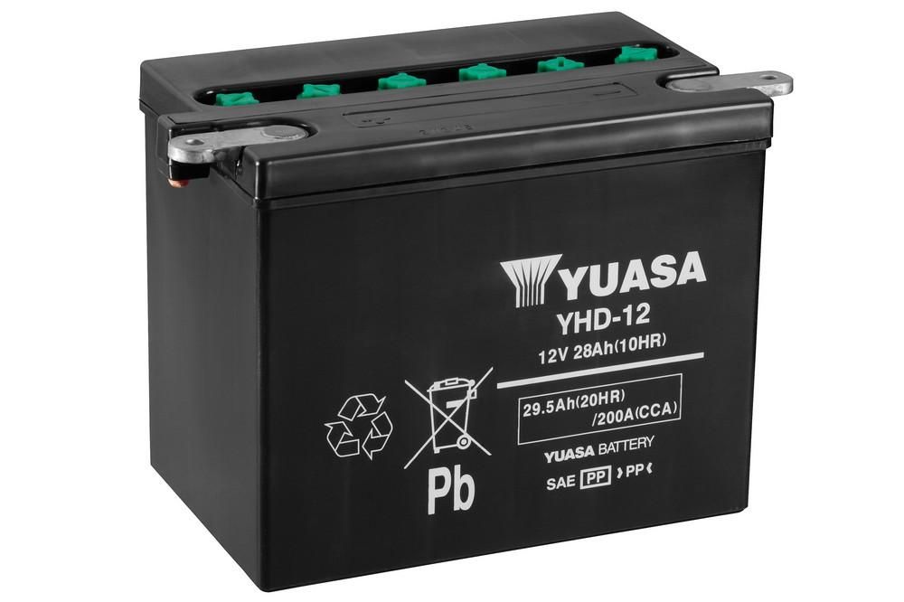 BATTERIE CONVENTIONNELLE YUASA YHD12 (YHD-12) BATTERIE CONVENTIONNELLE YUASA YHD12 (YHD-12)