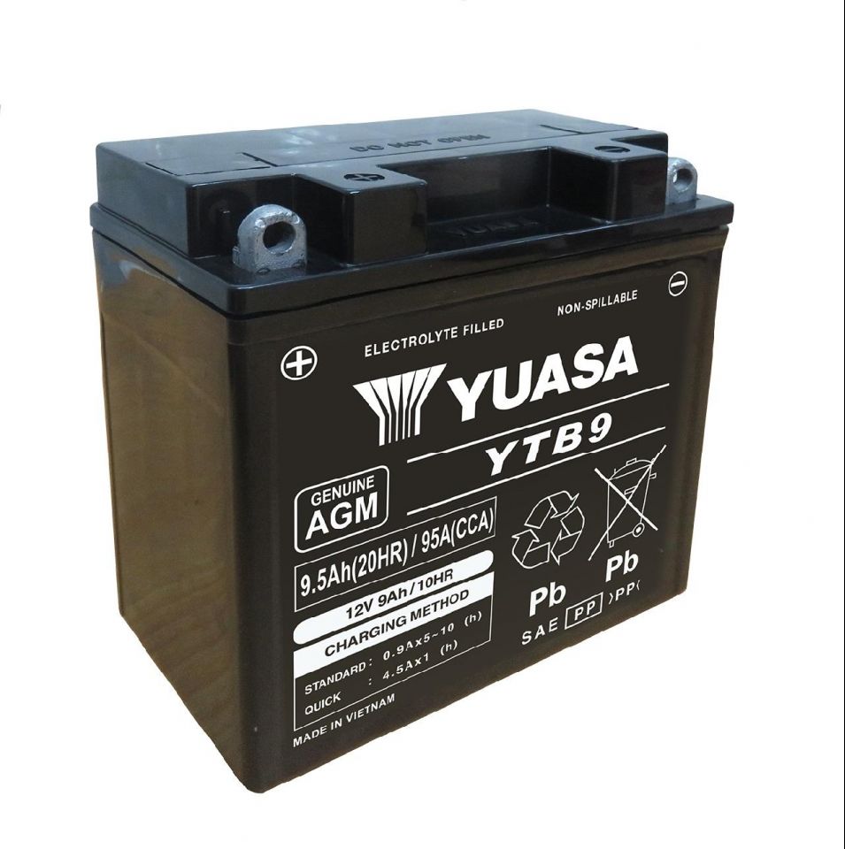 BATTERIE PLOMB YUASA YTB9 APRILIA RS 125 1992-2012 BATTERIE PLOMB YUASA YTB9 APRILIA RS 125 1992-2012