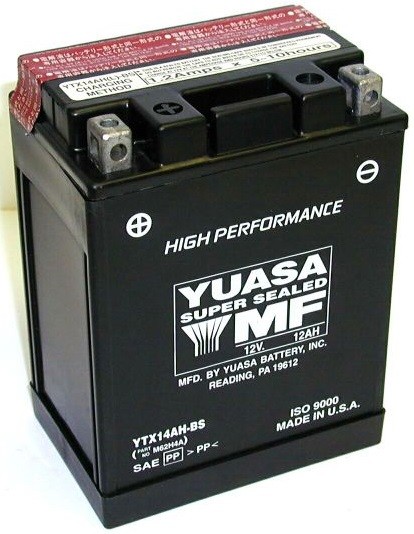 BATTERIE YUASA YTX14AH-BS