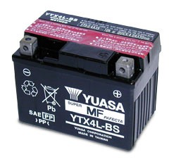 BATTERIE YUASA YTX4L-BS