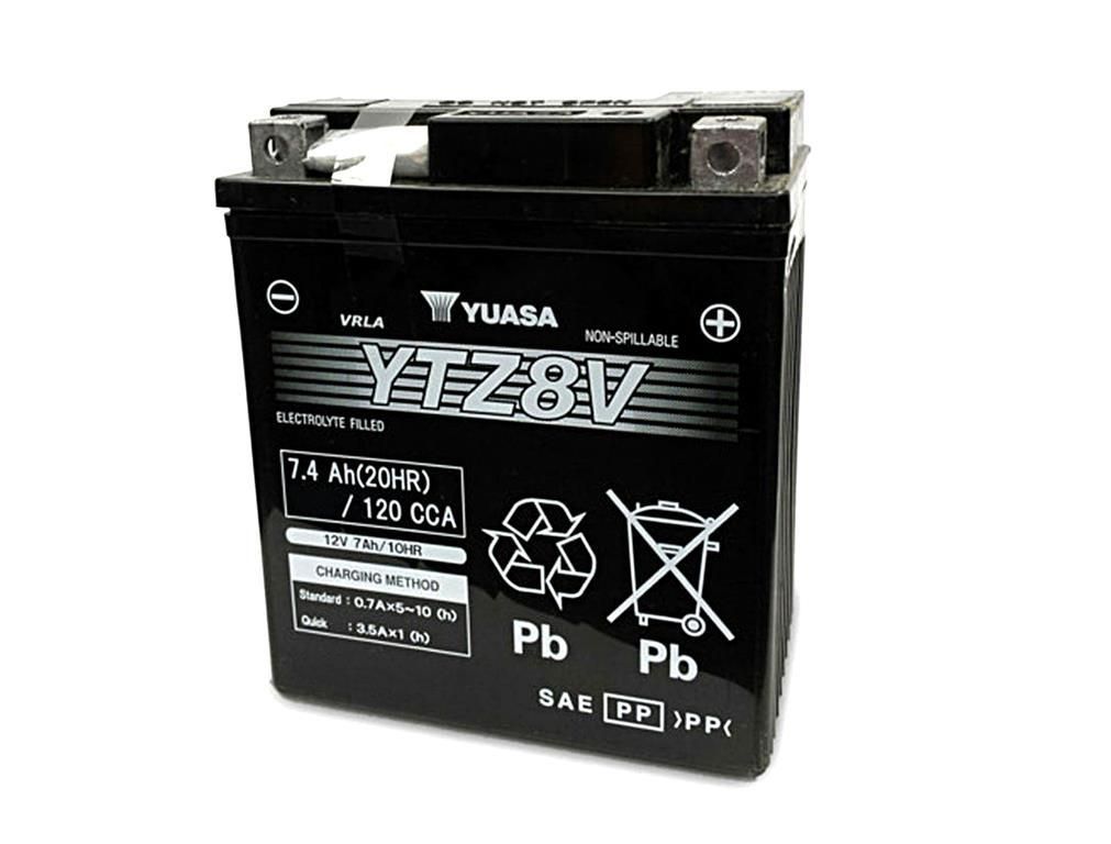 BATTERIE YUASA YTZ8V YAMAHA XMAX 300 2017-2025