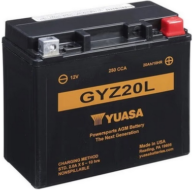 BATTERIE PLOMB YUASA GYZ20L GYZ20HL HONDA GOLDWING 1800 2001-2025 BATTERIE PLOMB YUASA GYZ20L GYZ20HL HONDA GOLDWING 1800 2001-2025