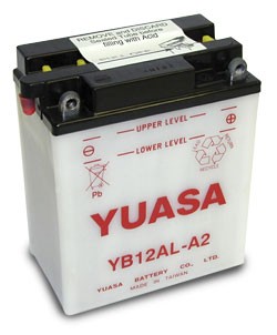 BATTERIE YUASA YB12AL-A2 YAMAHA XT 600 Z TENERE 1986-1989