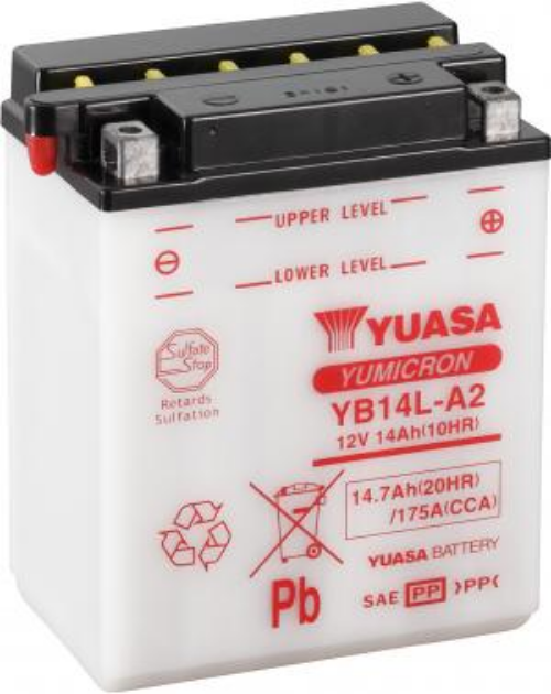 BATTERIE YUASA YB14L-A2 YB14LA2