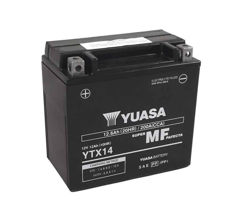 BATTERIE PLOMB YUASA YTX14 BENELLI ADIVA 125 2000-2003 BATTERIE PLOMB YUASA YTX14 BENELLI ADIVA 125 2000-2003