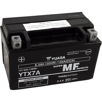 BATTERIE YUASA YTX7ABS GTX7-ABS YTX7A-BS