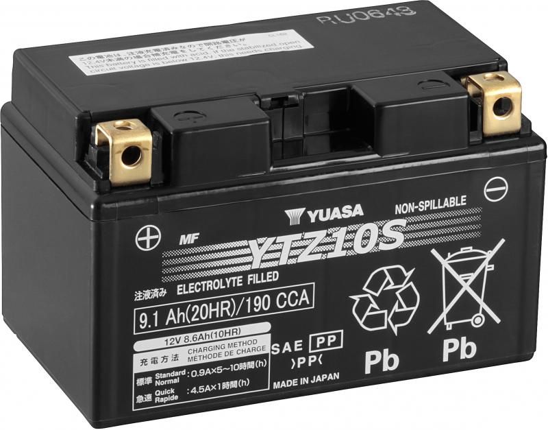 BATTERIE YUASA YTZ10-S YTZ10S 3.2 kg