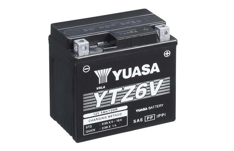 BATTERIE YUASA YTZ6V 3.2 kg HONDA CB 125 R 2018-2021