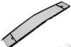 FORD MUSTANG 1965 GRILLE DE CALANDRE GT POUR FEUX Gt grill for fog lamps MUSCLECAR GT M3626 C5ZZ-8200-DR