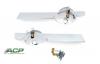 FORD MUSTANG 1967 GT BARRE DE FEUX ANTIBROUILLARD DE CALANDRE CHROME gt fog light bars pair ACP FM-BG005A C7ZZ-8390-C/D