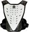MOOSE RACING PLASTRON ARMURE DE PROTECTION M1 BLANC/ROUGE (2)