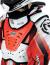 MOOSE RACING PLASTRON ARMURE DE PROTECTION M1 BLANC/ROUGE (3)