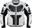 Blouson Moto ICON OVERLORD RESISTANCE WHITE*