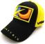 MOTO GP Casquette Adulte Officiel VRMCA50401 VALENTINO ROSSI 46 NOIR JAUNE* VRMCA50401 (2)