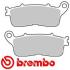 BREMBO SP SINTER PLAQUETTES ARRIERE 07HO60SP HONDA VFR 1200 FW 2010-2017 montage 1