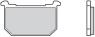 EBC HH PLAQUETTES AVANT FA068HH KAWASAKI Z 650 1981-1983