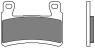 BREMBO SR / SC SINTER RACING ROAD PLAQUETTES AVANT 07KA29SR KAWASAKI ZX6R 636 2013-2020