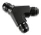 Y Adapter -8 -8 -8 Black MR. GASKET 1008-BL