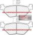 BREMBO CARBON CERAMIC ORGANIC PLAQUETTES ARRIERE 07YA3908 1084 YAMAHA TDM 900 2002-2015