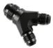 Y Adapter -8 -6 -6 Black MR. GASKET 1086-BL